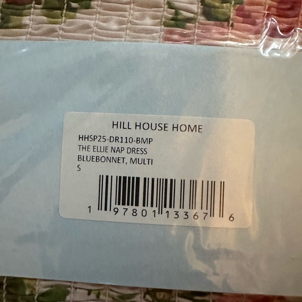 NEW Hill House Ellie Nap Dress. Pink Bluebonnet. S. NWT - Picture 8 of 8